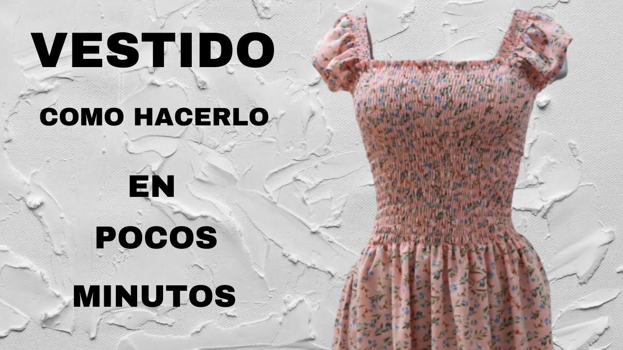 Como hacer vestidos faciles y sencillos / TUTORIAL DE COSTURA / CONFECCIONES LINDA