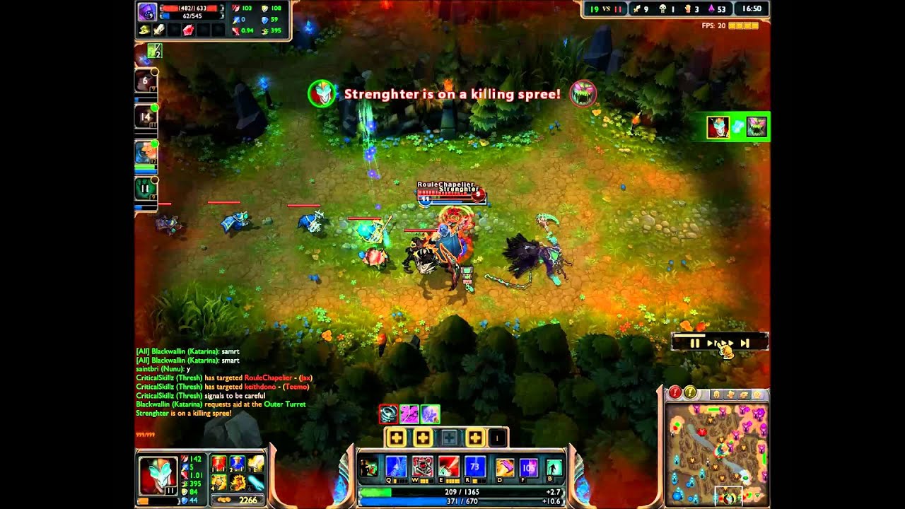 League of Legends Plays 