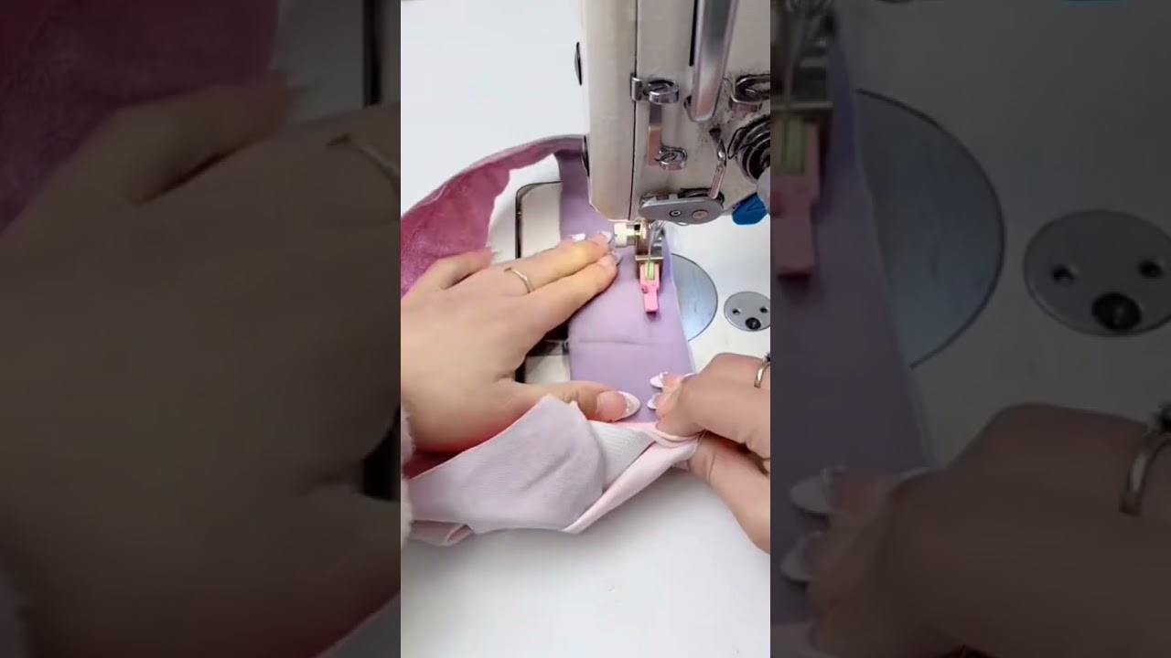 kỹ năng may vá. Cách thợ may lâu năm may nhiều lớp vải #sewinghacks #hocmay #sewing