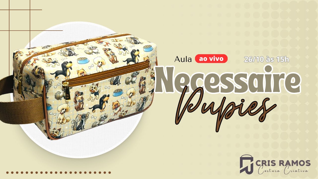 Aula Necessaire Puppies