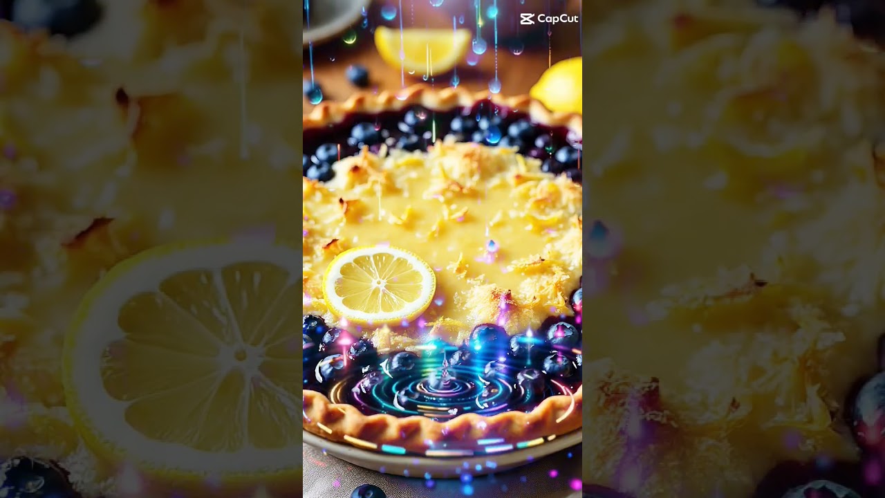 BLUEBERRY LEMON PIE 