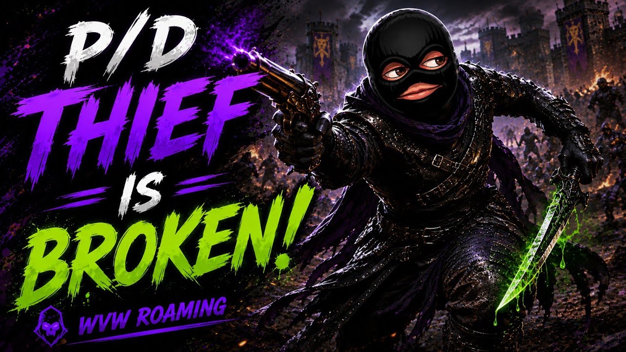 Гайд на вора в Guild Wars 2 (Core Thief): билд с пистолетом/кинжалом и ядами &mdash; разрывает всё! Под...