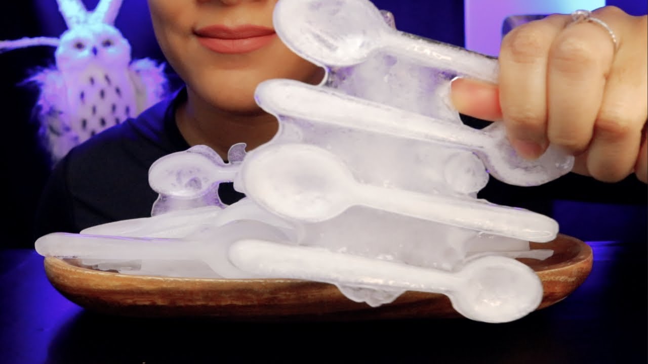 ASMR CARBONATED ICE SPOONS REQUEST