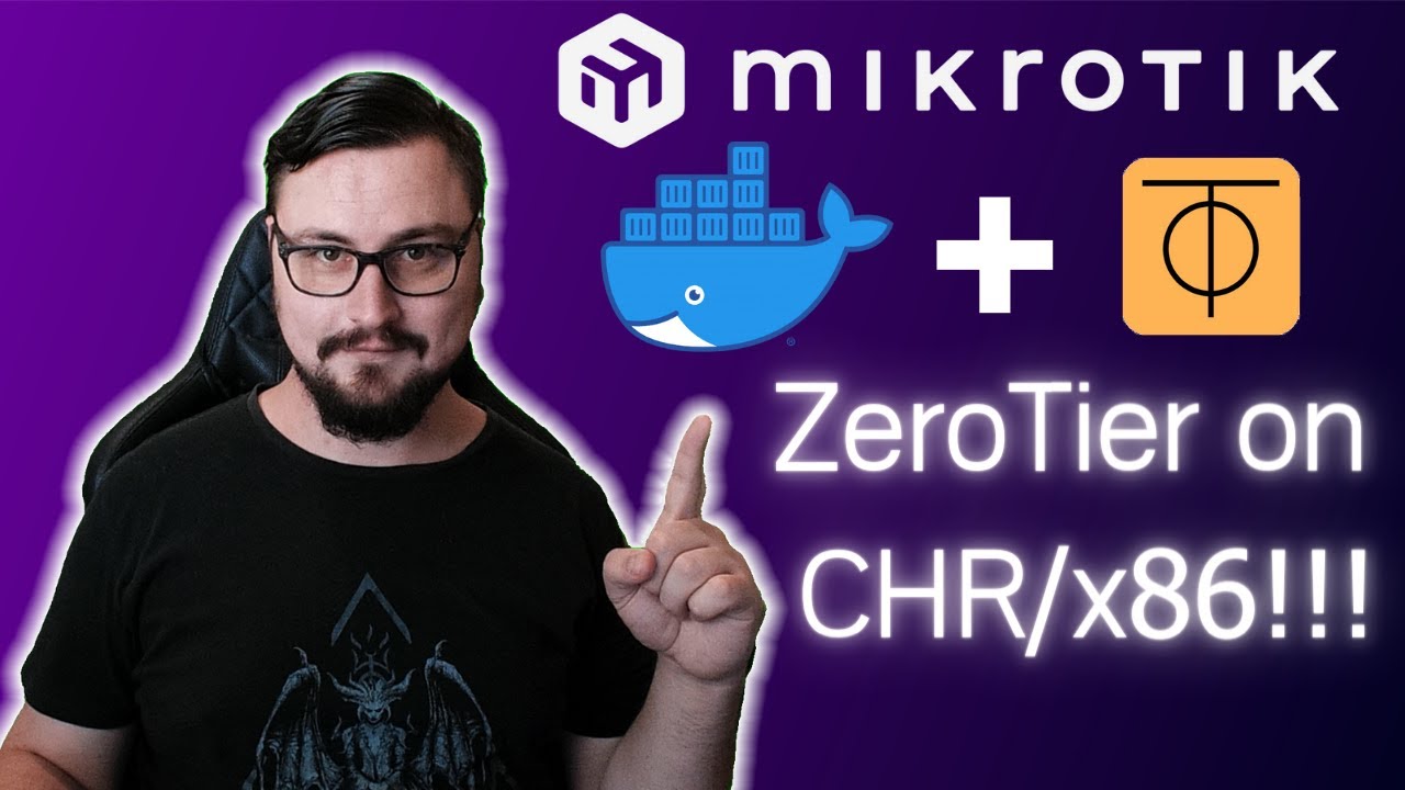ZeroTier Container Setup on MikroTik x86/CHR - Easy Mode SD-WAN