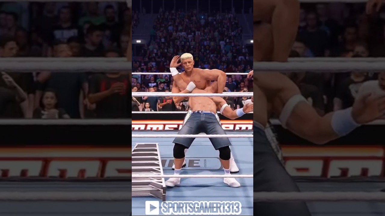 WWE 2K25 - CODY RHODES FINISHER COMPILATION‼️ #wwe #wwe2k25 #wrestling #sportsgamer1313 #shorts
