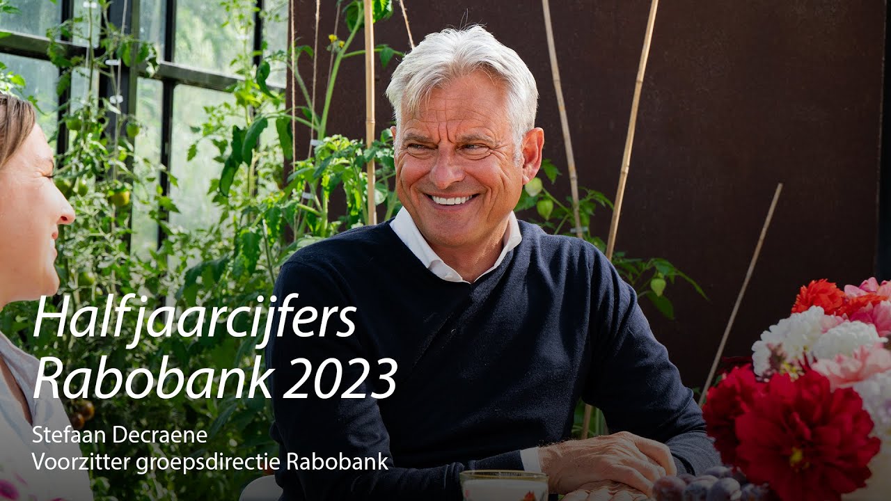 Halfjaarcijfers Rabobank 2023 | Stefaan Decraene
