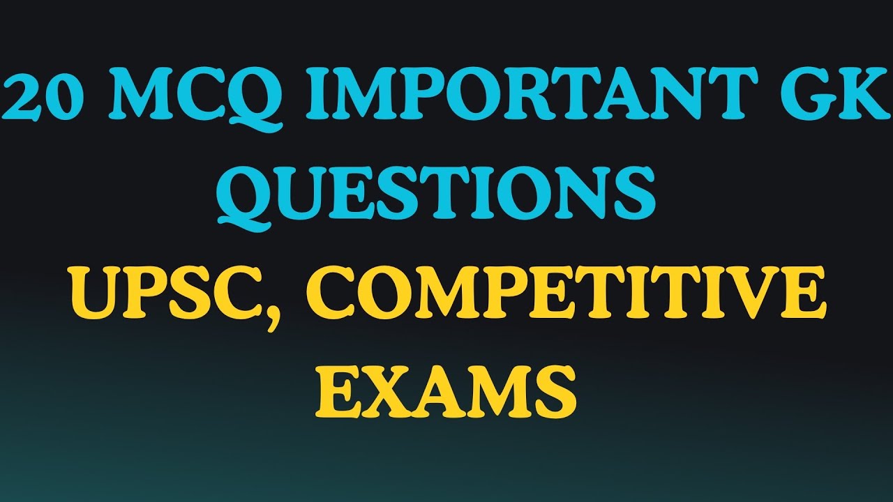 20 GK Questions | Current Affairs | World Organization Headquarters | Important GK for SSC, UPSC GK