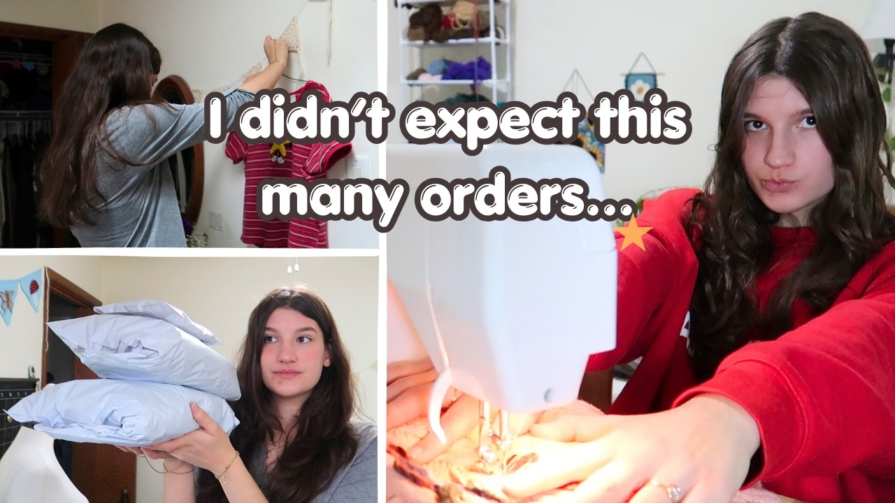 Новые товары хорошо продаются?! Изготовление и упаковка заказов 📦🧶✨