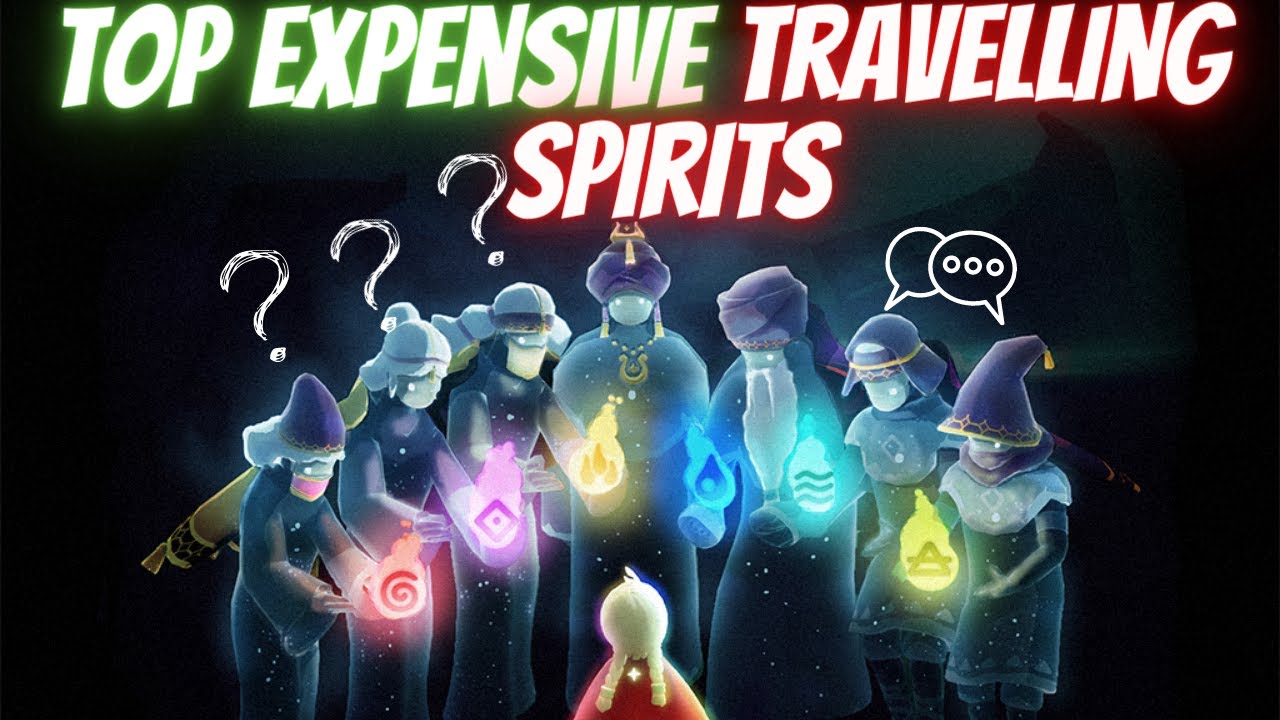 Top 5 🥲 MOST EXPENSIVE 🥹| Travelling spirits | Sky: Children of the Light