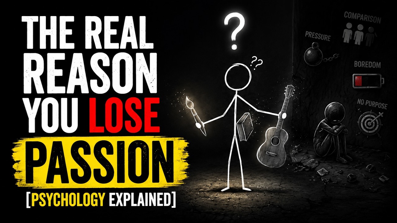 The Real Reason You Lose Passion (Psychology Explained)