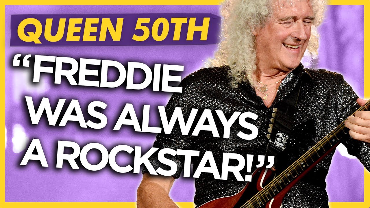 Brian May on Queen’s 50th Anniversary “Freddie…He Was Always A Rockstar!”