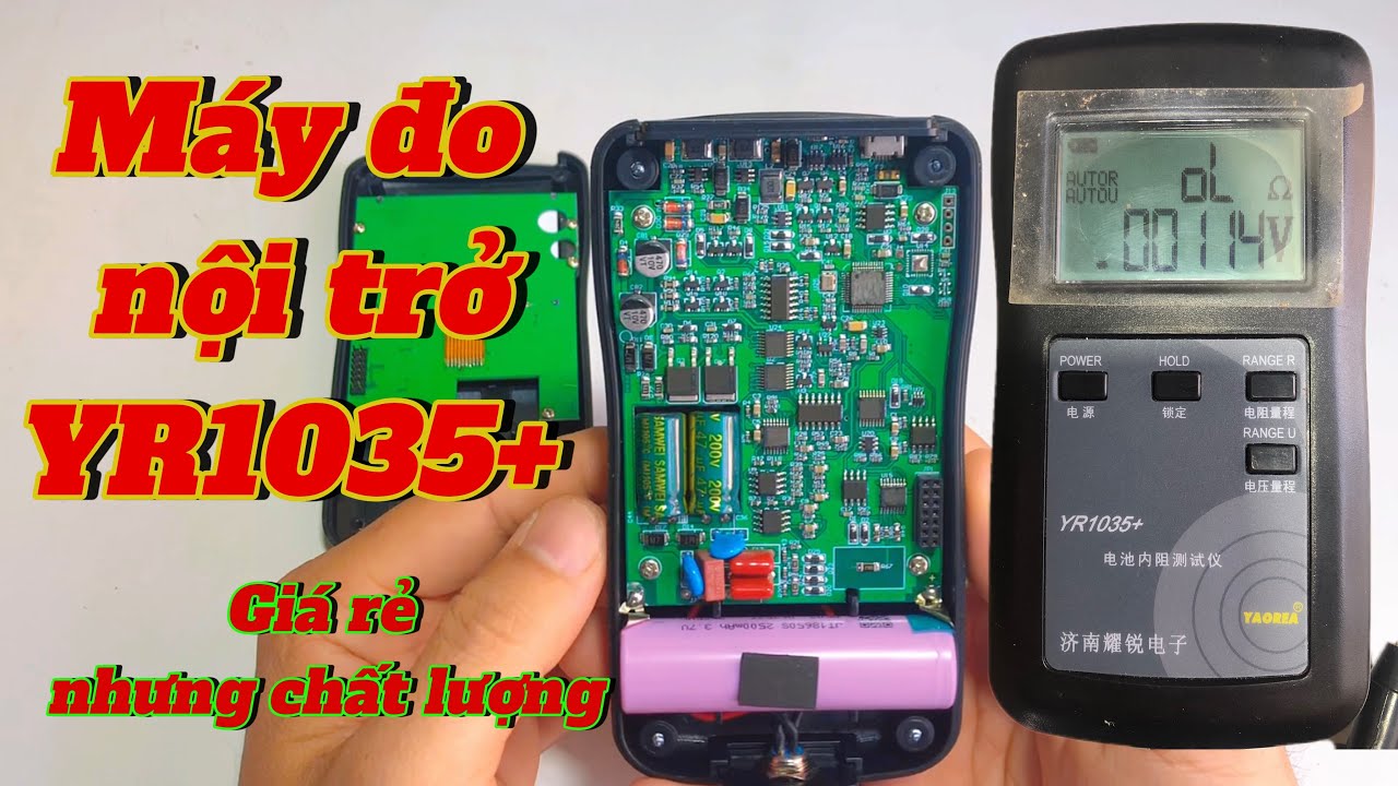 Máy đo nội trở YR1035+ giá rẻ