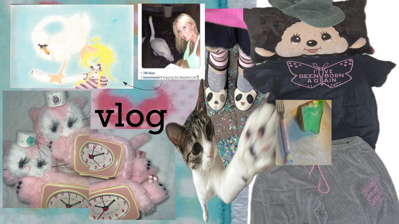 Special Cat Clocks•Painting•Baking•my furry friends| ruki February vlog 