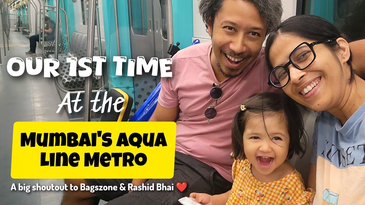 Mumbai's Aqua Line Metro #mumbaimetro #shopping #cameramarket 