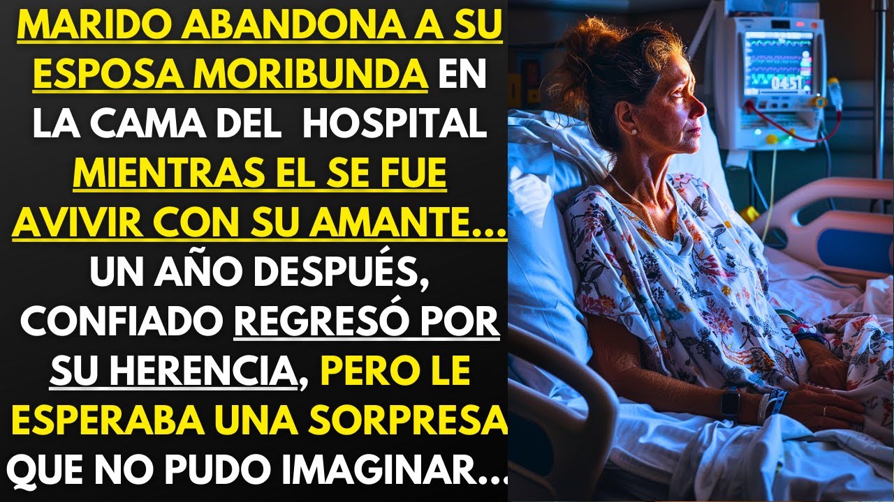 MARIDO ABANDONA A ESPOSA MORIBUNDA Y SE FUE A VIVIR CON SU AMANTE, UN AÑO DESPUÉS...