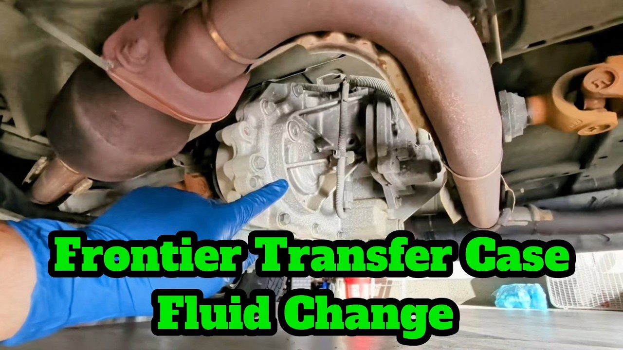 How To Change (Drain & Fill) Transfer Case (TX15B) Fluid On A 2005-2019 Nissan Frontier
