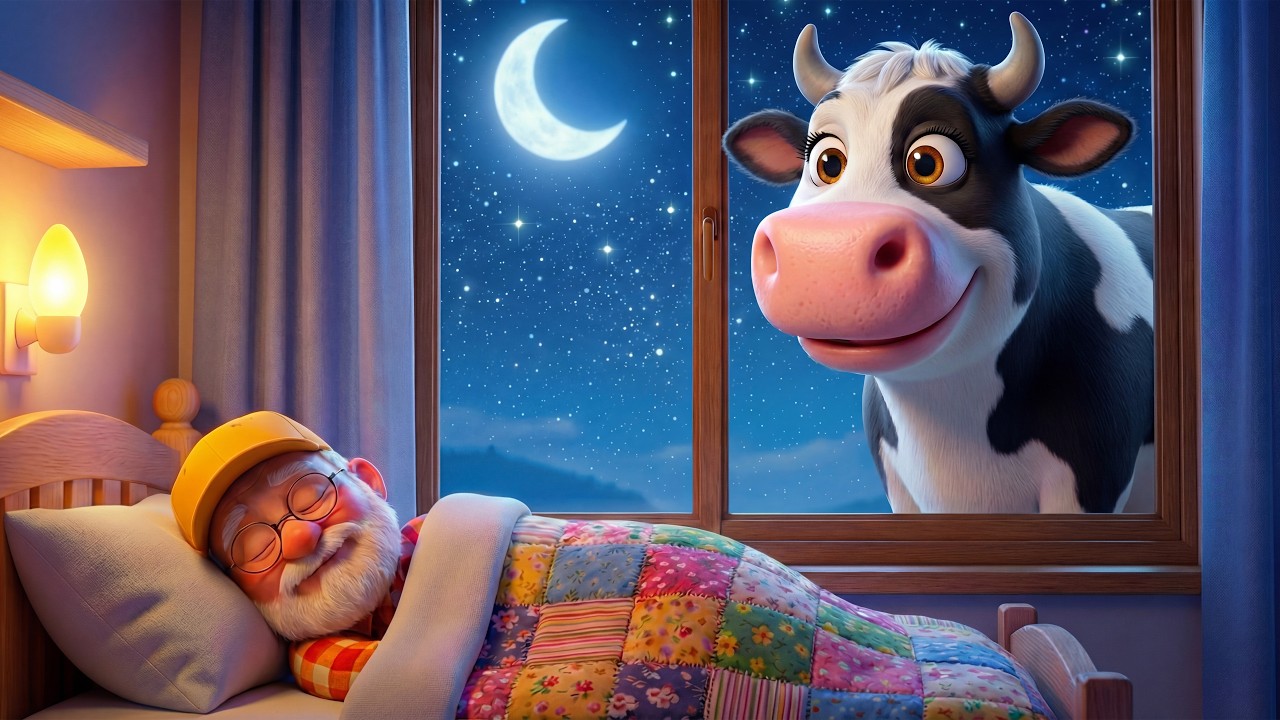 Cow at the Window 🐄👨‍🌾| Old MacDonald Farm Story🐄🐷