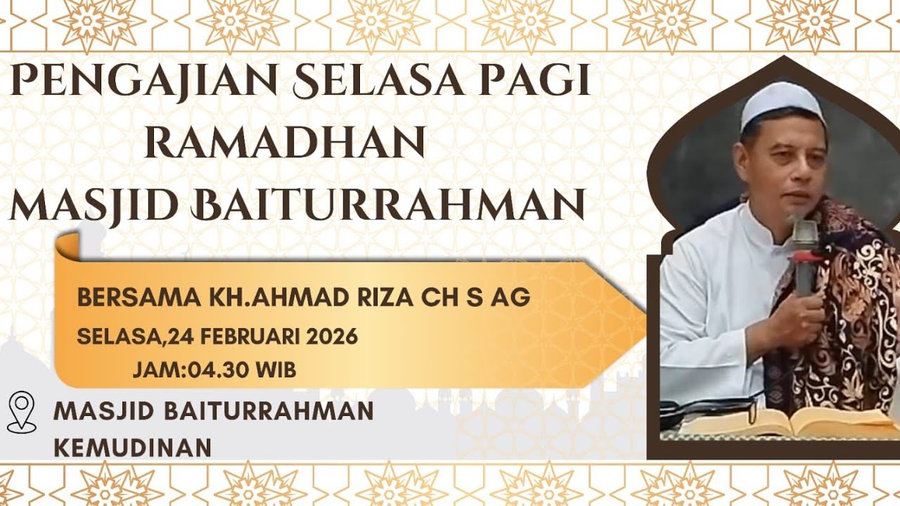 Masjid Baiturrahman kemudinan chanel sedang live sekarang!