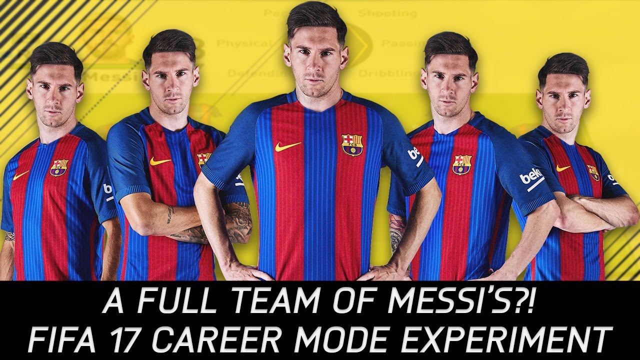 What If You Field A Full Team Of Messi's? - FIFA 17 Experiment
