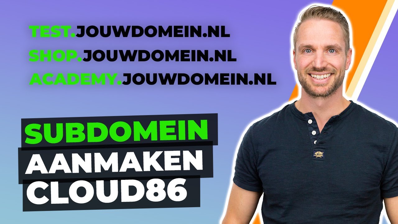 Subdomein aanmaken Plesk (Cloud86)