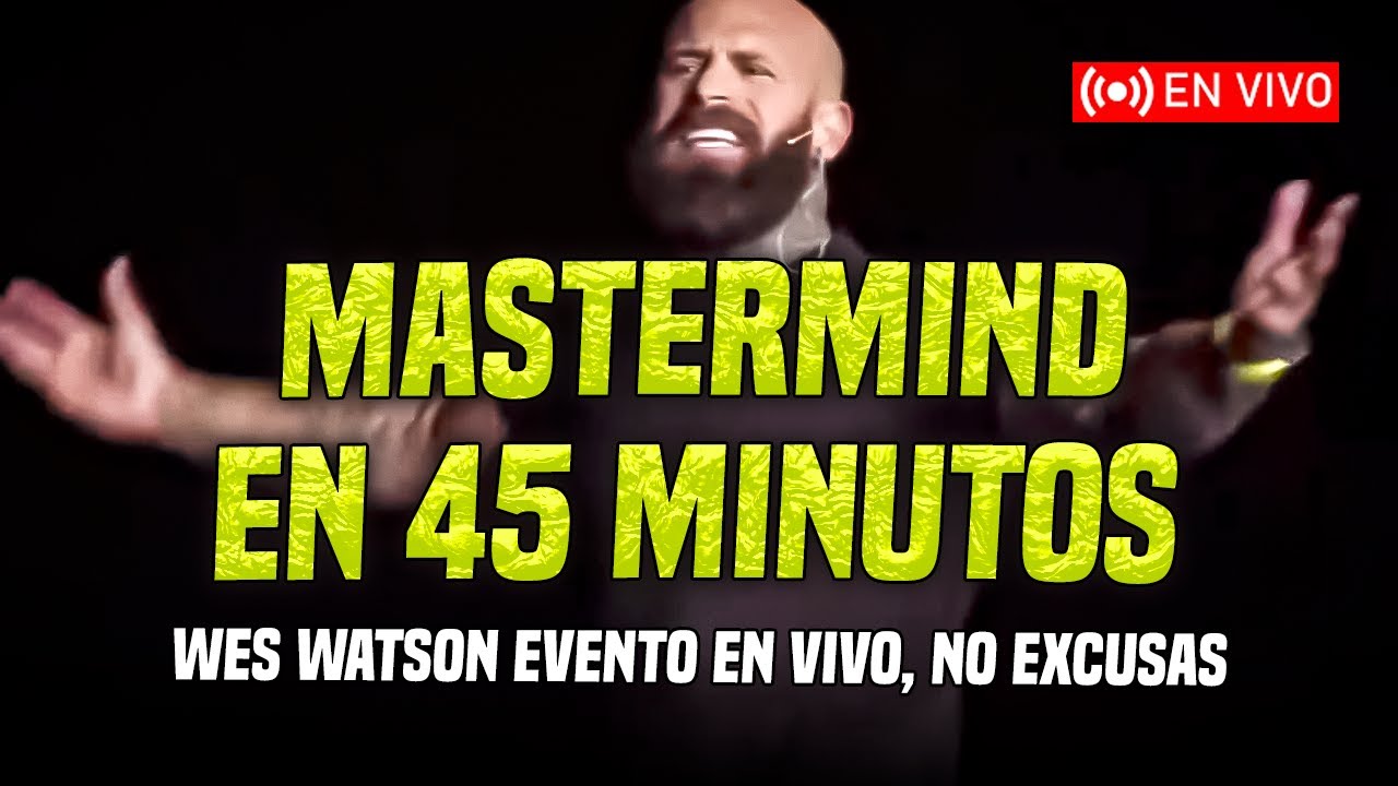 Sin excusas: ¡el discurso intelectual sin filtros de Wes Watson! ESPAÑOL