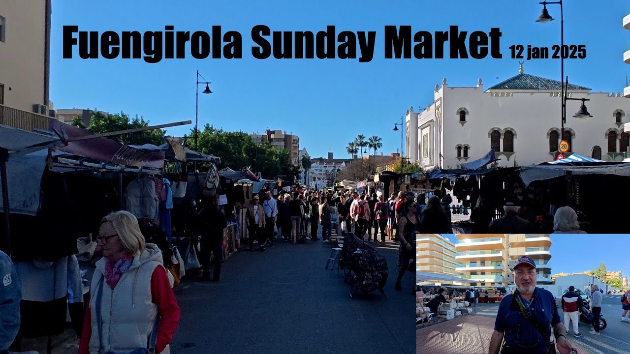 Fuengirola Sunday Market 12 th jan 2025
