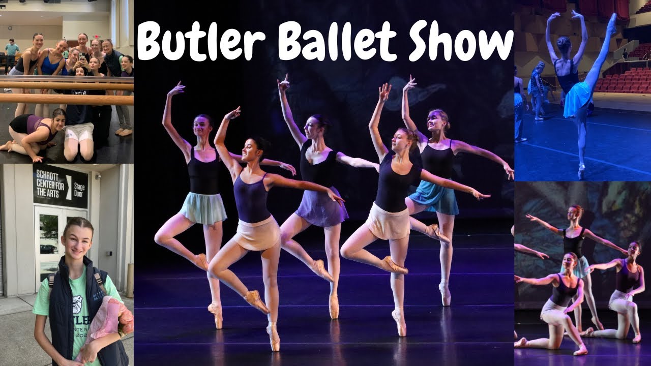 Butler Ballet Summer Intensive Performance vlog🩰✨