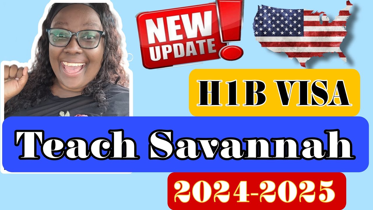 USA Needs More International Teachers! | Updates to Teach Savannah Requirements || Malika's Flex