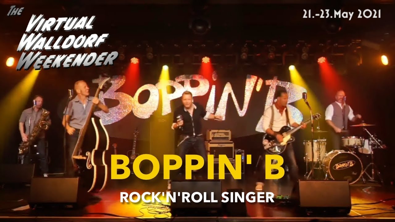 Boppin' B - Rock'n'Roll Singer (at Virtual Walldorf Rock'n'Roll Weekender 2021)