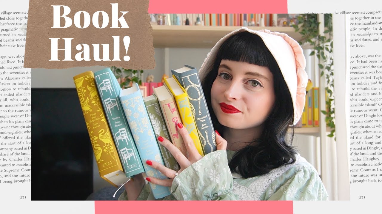 HUGE Jane Austen book haul 📚 Penguin Clothbound Classics & A BONNET! | Jane Austen 250th anniversary