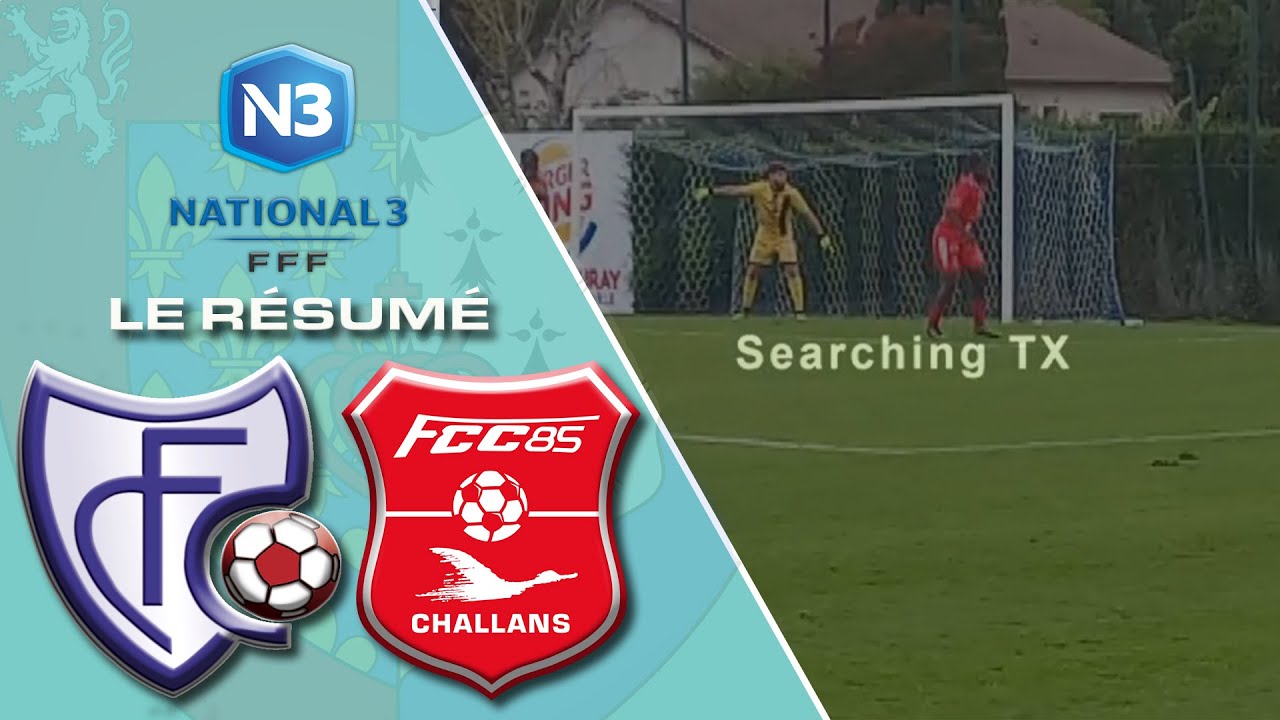 Résumé FC Chauray/FC Challans