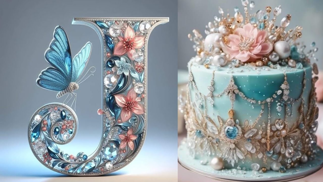 Alphabet New Designer Fancy Cake 🎂 | Birthday Party Wear Special | Trending Fashion 2026