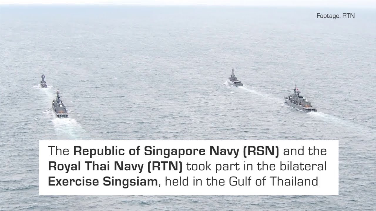 RSN & Royal Thai Navy in Bilateral Maritime Exercise (Ex Singsiam 2018)