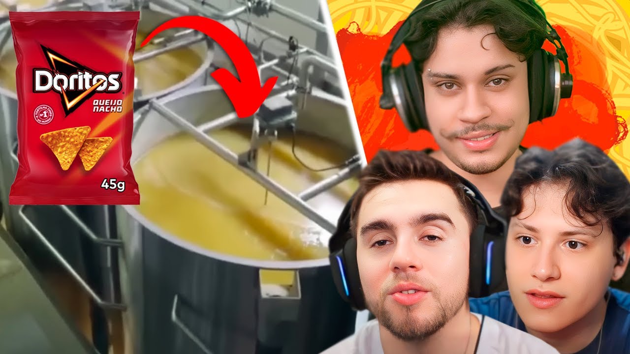 descobriram como é feito o DORITOS 😔🙄