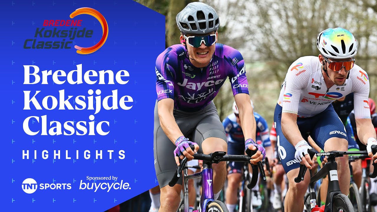 SENSATIONAL FINISH! 🤩 | 2025 Bredene Koksijde Classic Men's Final KM's | TNT Sports Cycling
