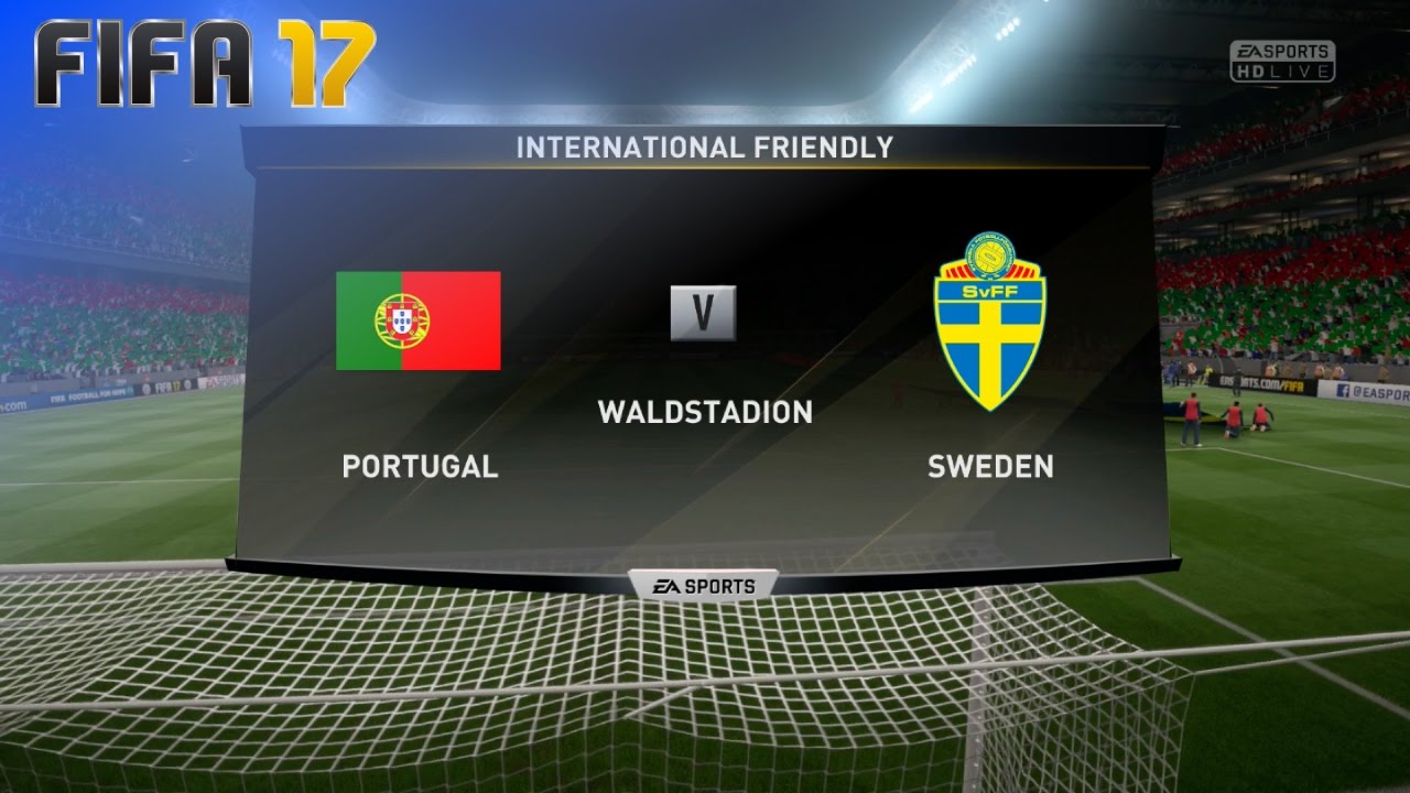 FIFA 17 - Portugal vs. Sweden @ Waldstadion