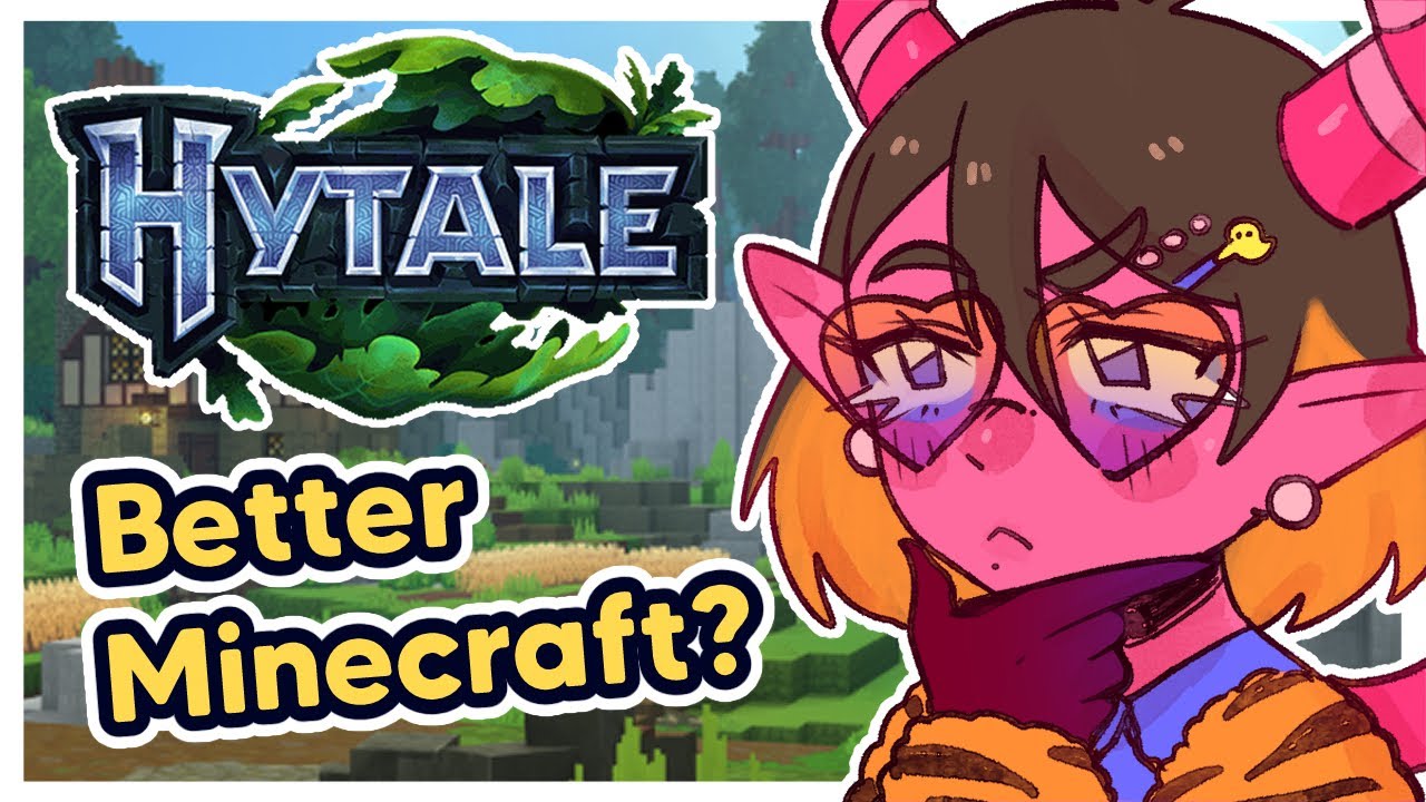 Minecraft hater tries Hytale
