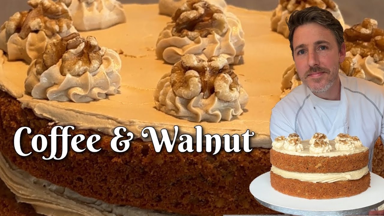 Coffee and Walnut Cake