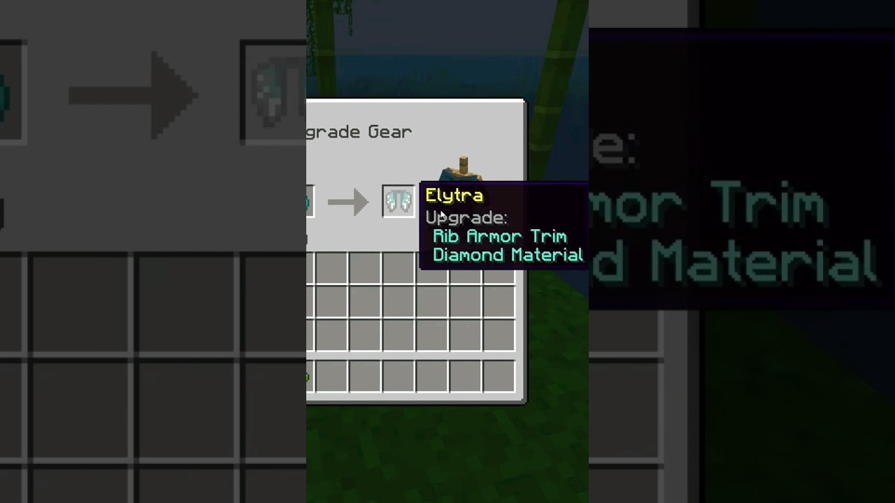 TRIMS ON ELYTRA!? Minecraft Mod - Block Breaking
