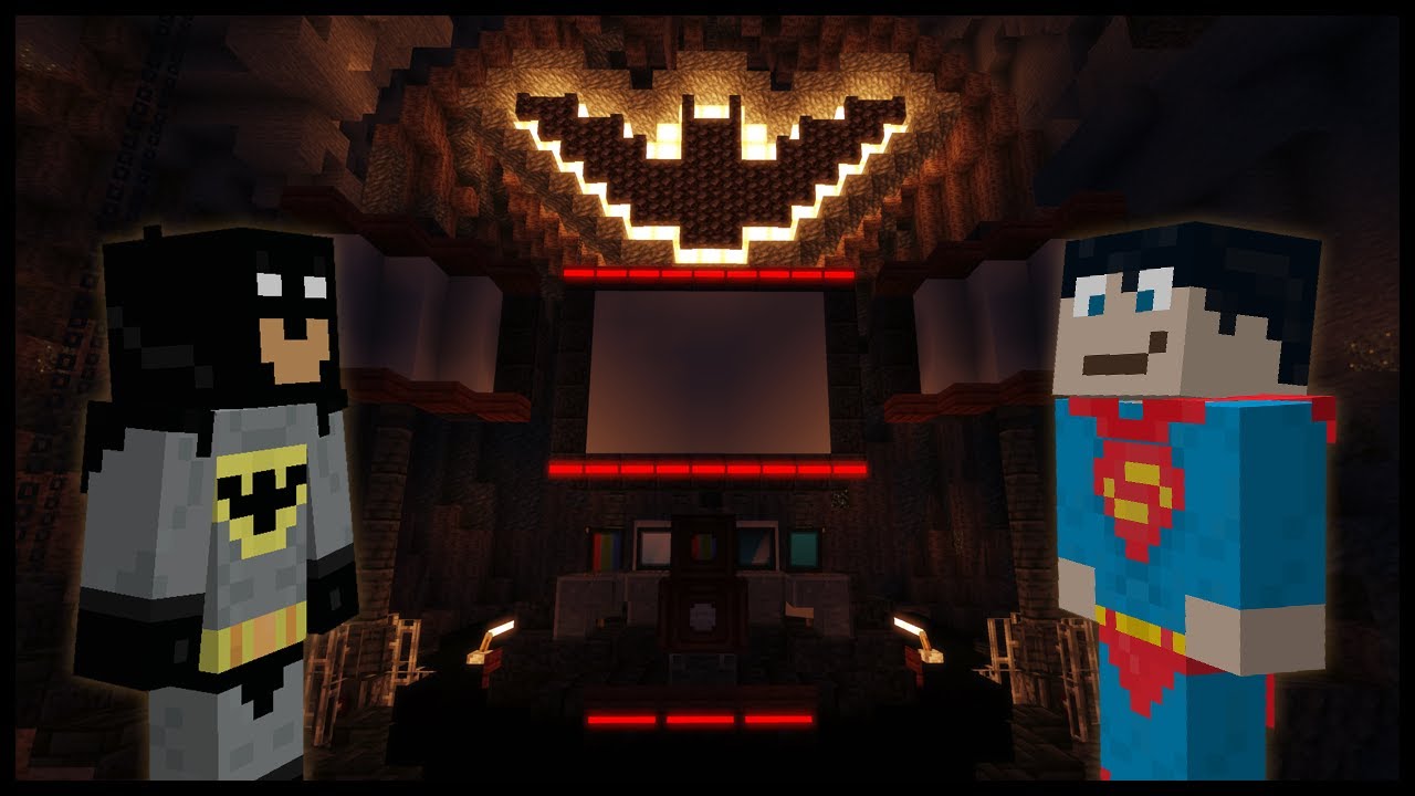 Building a Bat Computer for Batman’s Batcave │ Minecraft Vanilla Survival