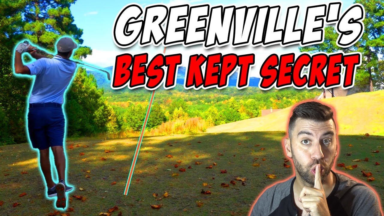 The BEST kept secret in Greenville Golf?! Cherokee Valley Golf Vlog