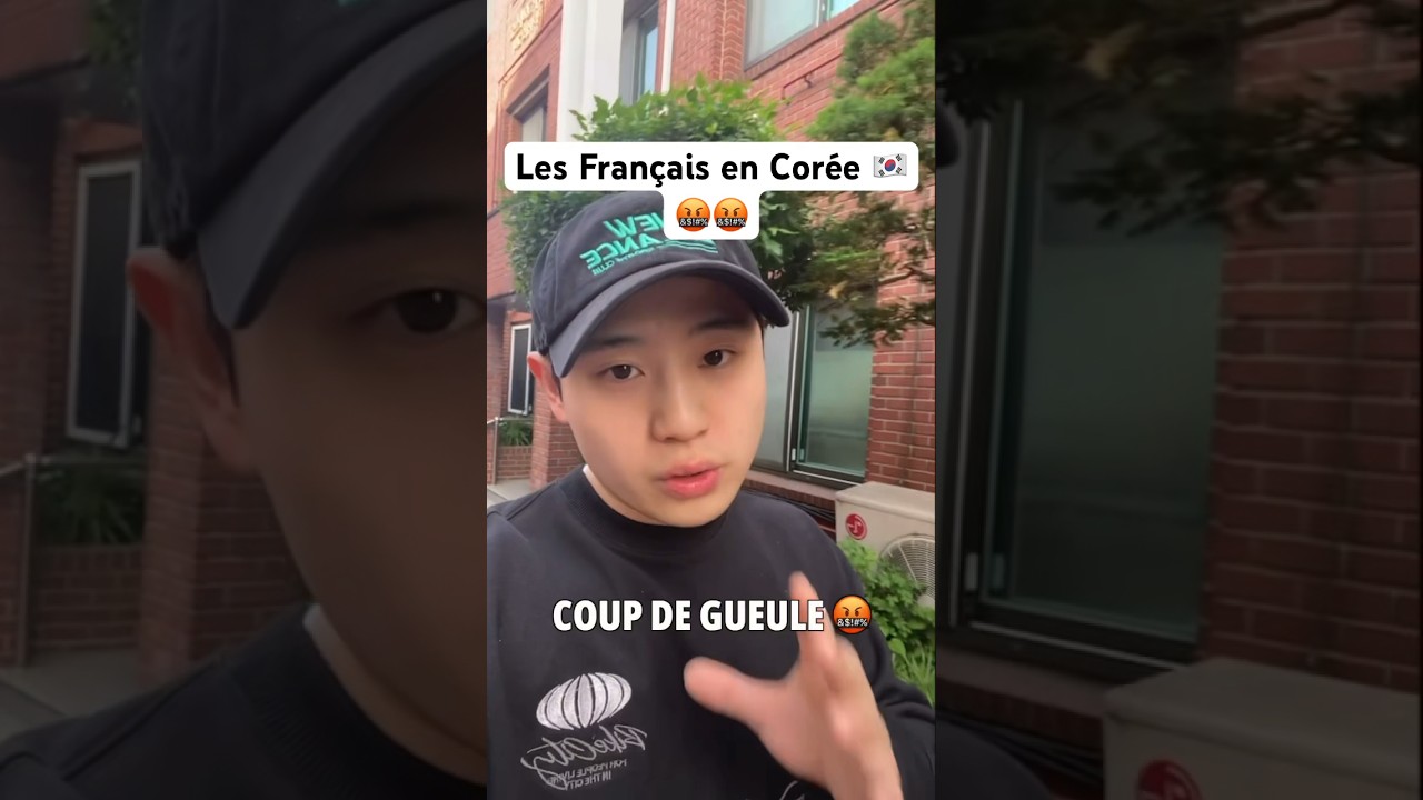 CES FRAN&Ccedil;AIS EN COR&Eacute;E M&rsquo;&Eacute;NERVENT 🇰🇷🤬🤬