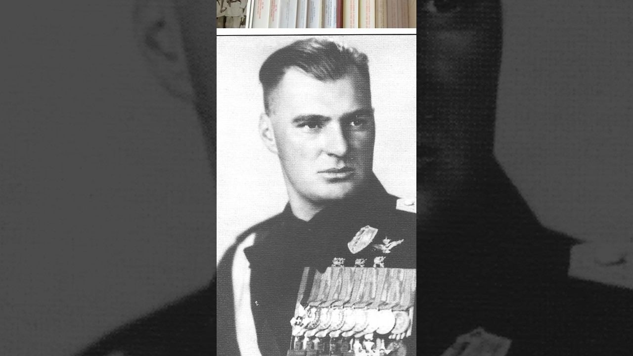ETTORE MUTI segretario del PNF - medaglia d'oro al valor militare
