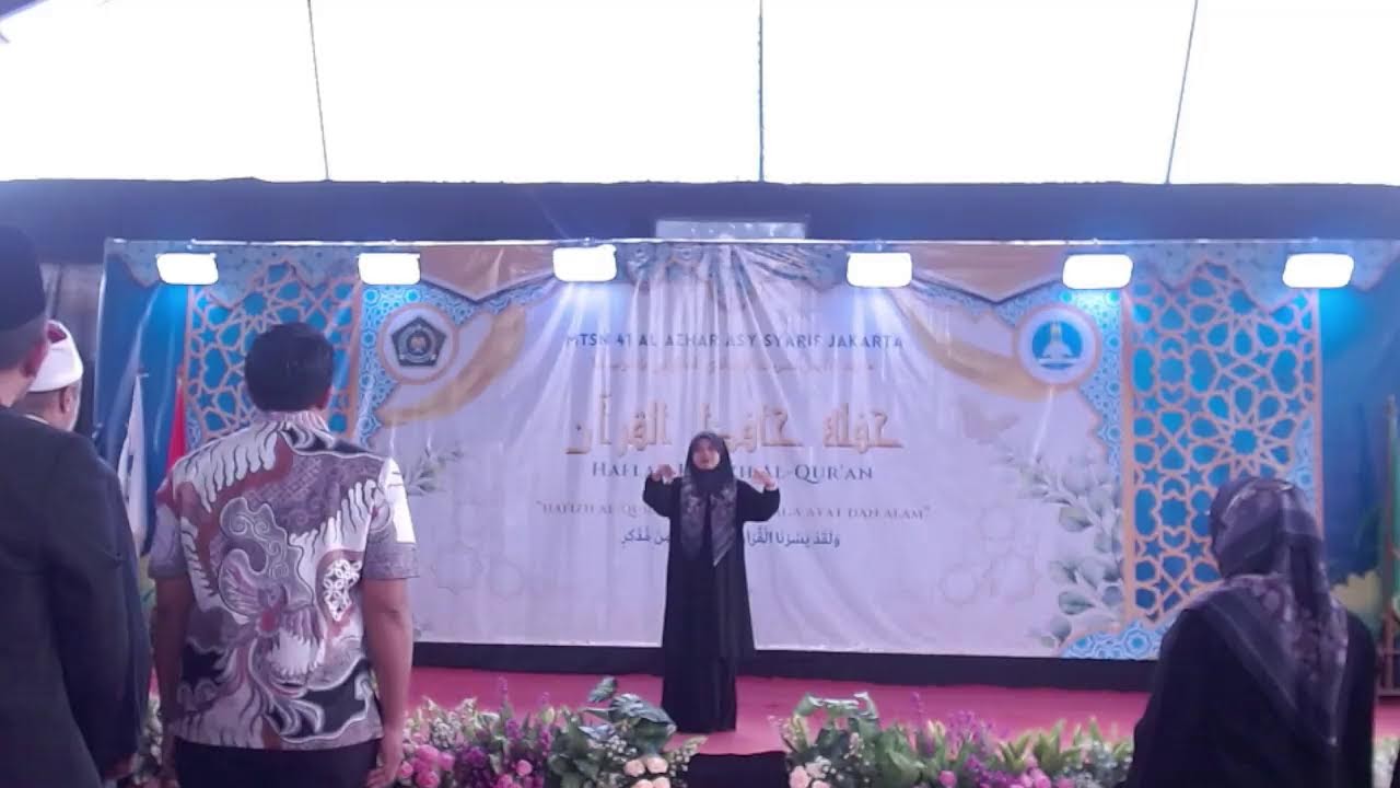 Wisuda Tahfidz Al-Qur'an MTsN 41 Al-Azhar Asy-Syarif