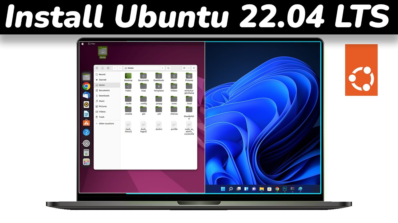 Как выполнить двойную загрузку Ubuntu 22.04 LTS и Windows 11 [ 2022 ]