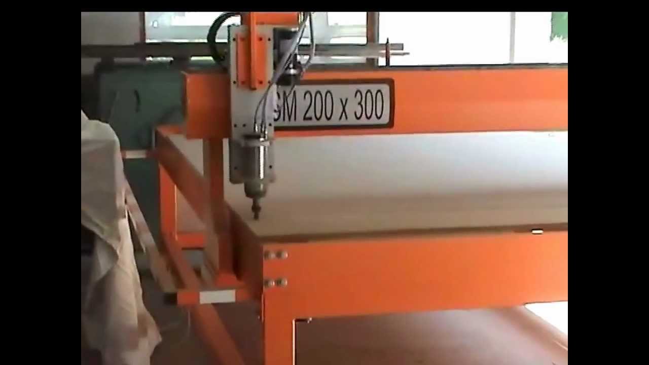 CNCdrive SM200x300 CNC router demo video