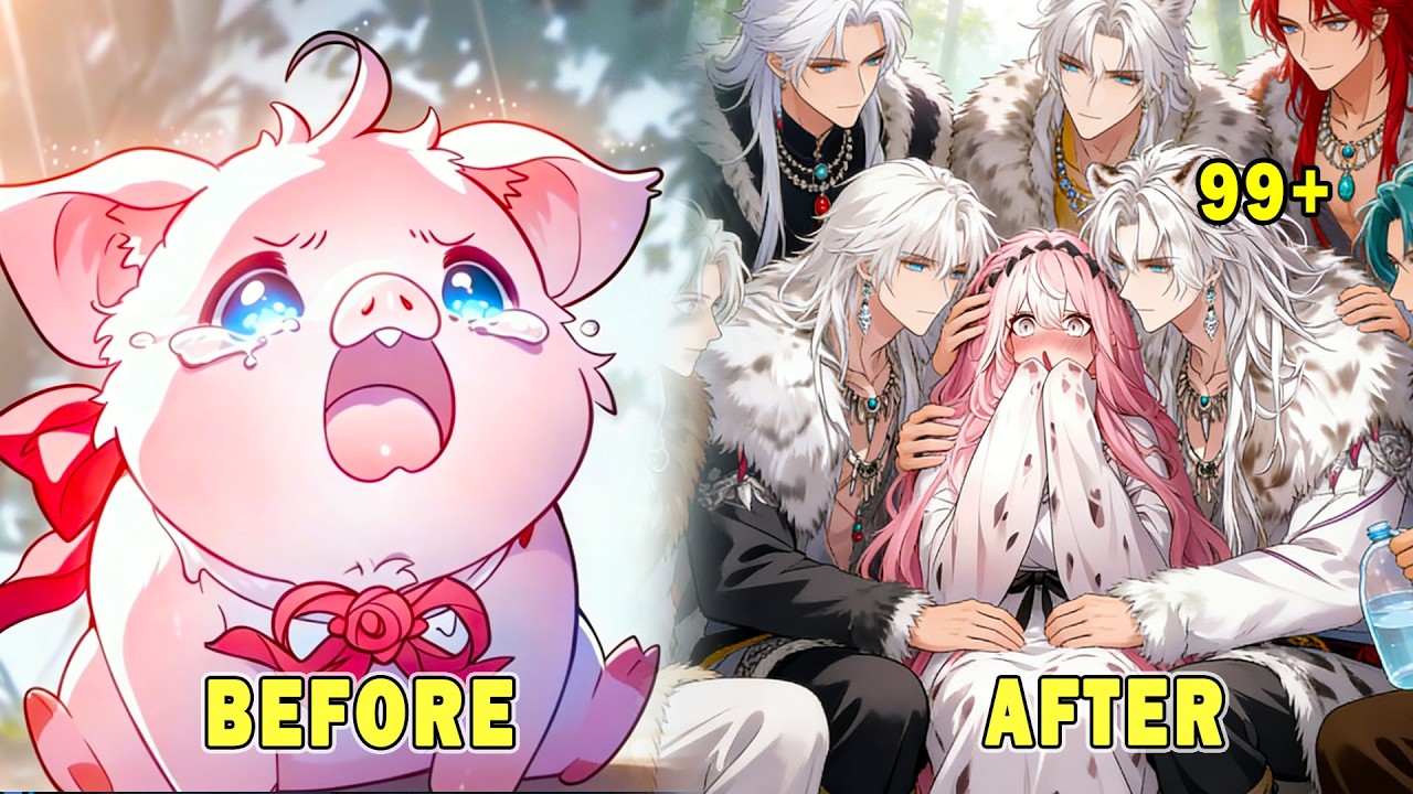 Reincarnated as a Pig Everyone Hates—But I Ended Up With 99 Husbands! #anime #Manga #animerecap