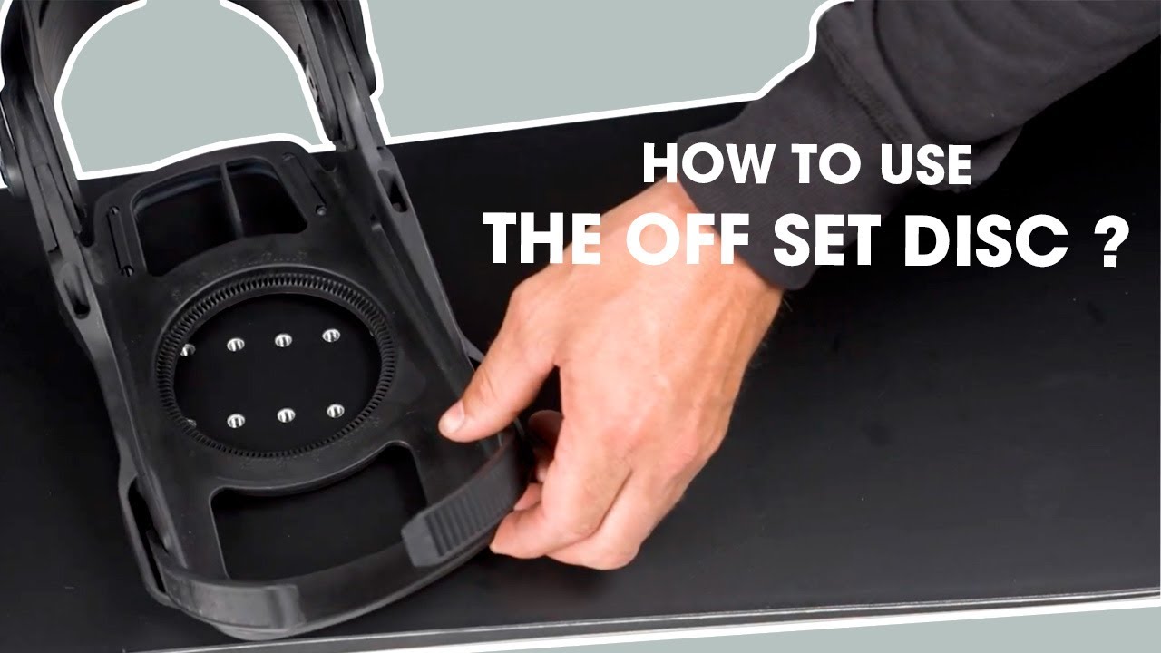 HOW TO USE THE OFFSET BINDING DISC ON NIDECKER AND FLOW SNOWBOARD BINDINGS