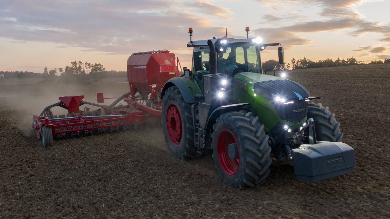 Tractors in action | CASE IH & JOHN DEERE & FENDT & CLAAS