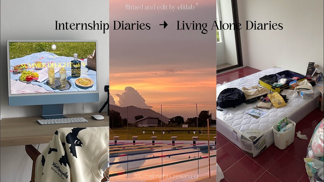 ENG) Internship diaries → Live alone Diaries - Intern recap, Move to new room, IKEA #elitelab_